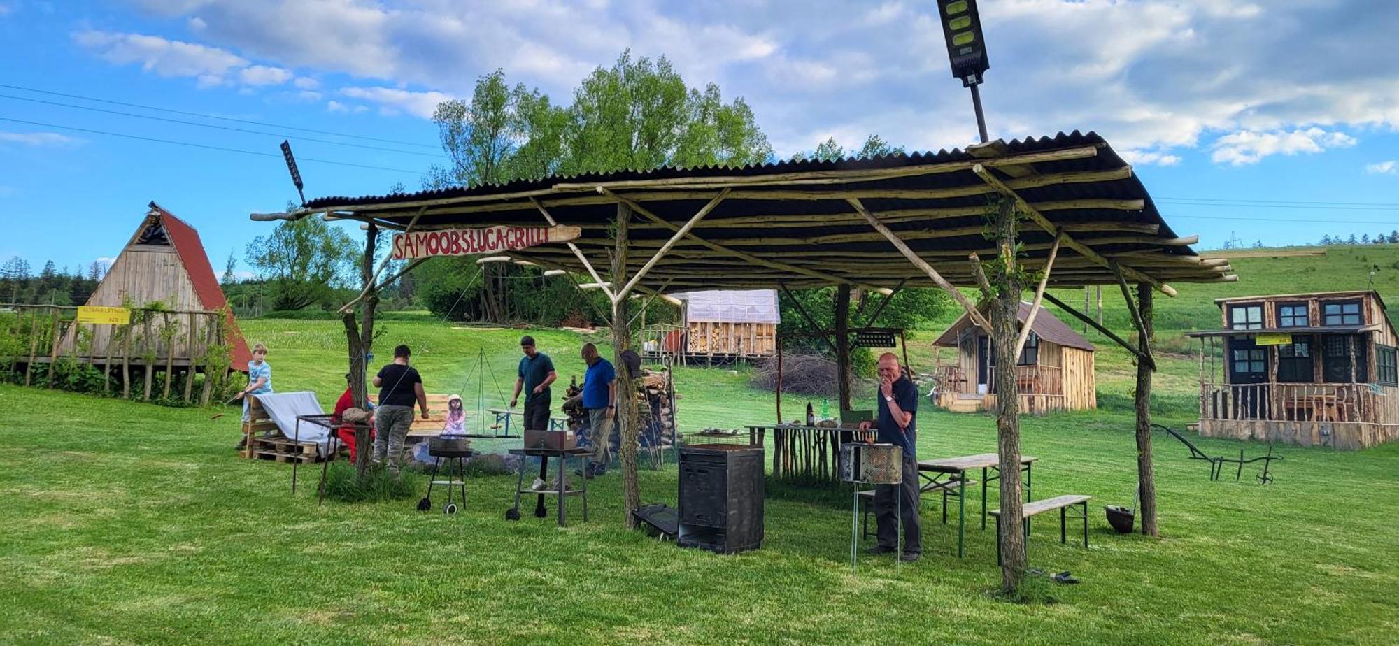 Altana Letnia Nr2 - Herbergerowka Agroturystyka Na Wsi Sloszow Extérieur photo